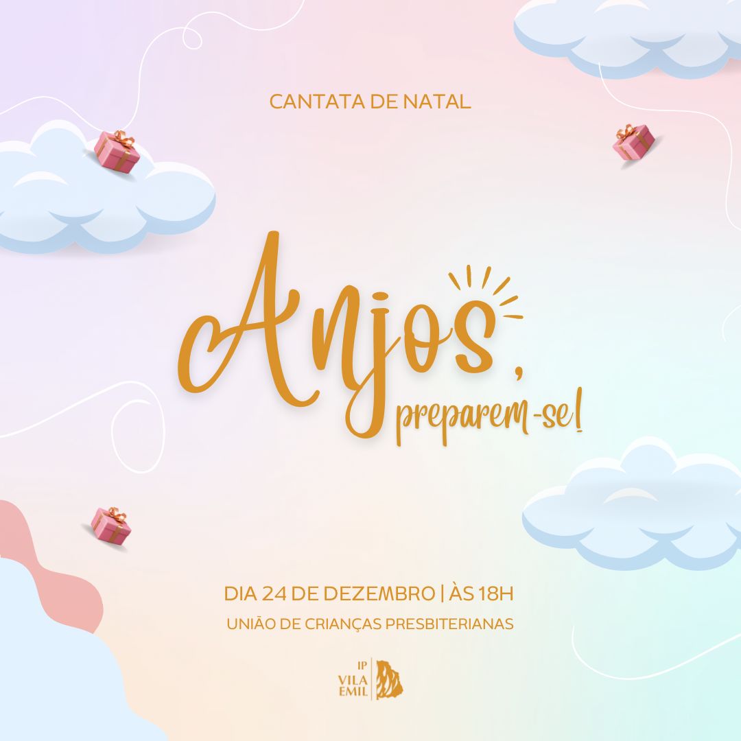 Imagem sobre a cantata da UCP (Anjos, Preparem-Se)